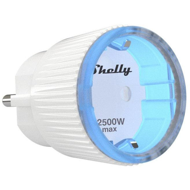Home Shelly Plug & Play "Plug S" Wi-Fi Smart-Steckdose 1x 12A Messfunktion